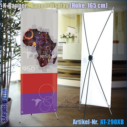 X-Banner / Bannerdisplay (Höhe: 165cm)