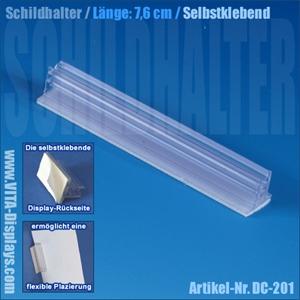 Schildhalter Grip 76x13mm (selbstklebend)