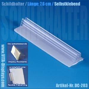 Schildhalter Grip 76x26mm (selbstklebend)