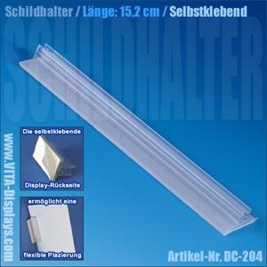 Schildhalter Grip 152x26mm (selbstklebend)