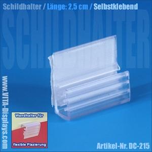 Schildhalter Big-Wand-Grip 25x22mm (selbstkl.)