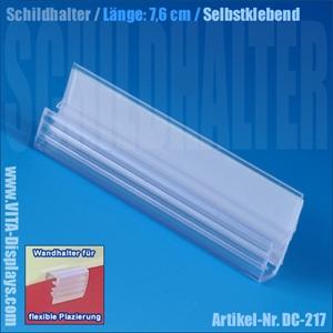 Schildhalter Big-Wand-Grip 76x22mm (selbstkl.)