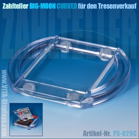 Zahlteller / Cash-Tray BIG-MOON (Curved)