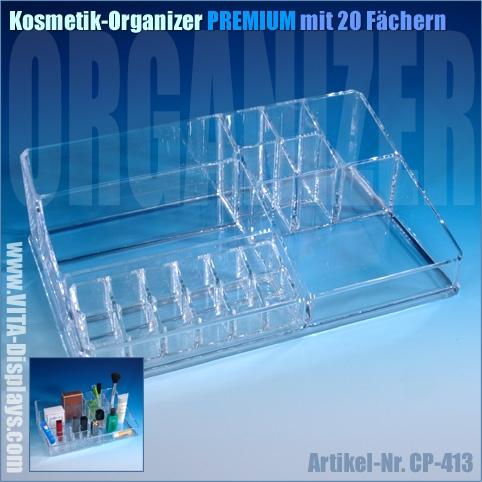 Kosmetik-Organizer PREMIUM (20 Fächer)