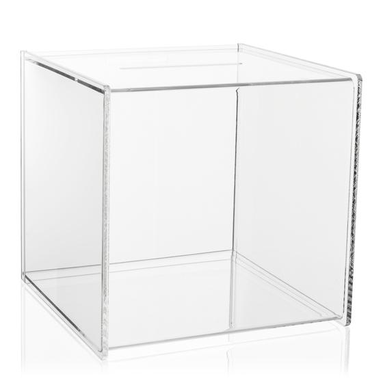 Losbox / Aktionsbox aus PLEXIGLAS® (20x20x20cm)