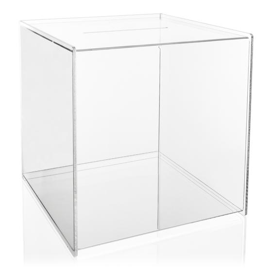 Losbox / Leadbox aus PLEXIGLAS® (30x30x30cm)