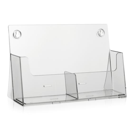 Brochure holder DIN A5 (2 trays with extra filling depth)