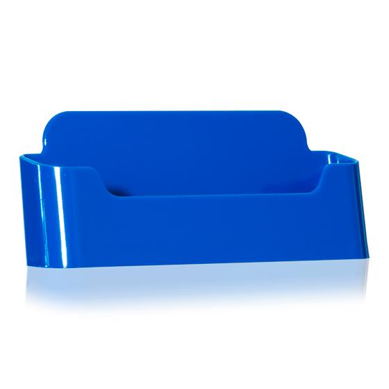 Business Card Holder / Business Card Display in Blue