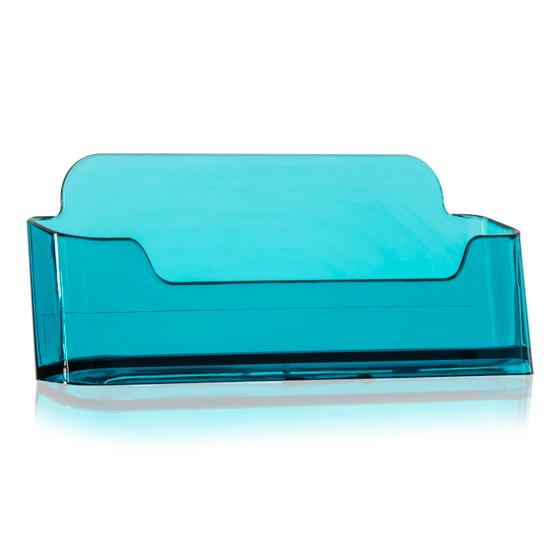 Business Card Stand / Business Card Holder in oceanblue