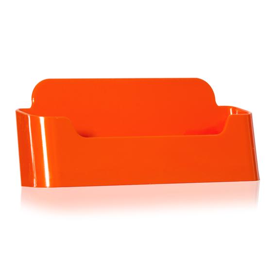 Business Card Stand / Business Card Holder in orange