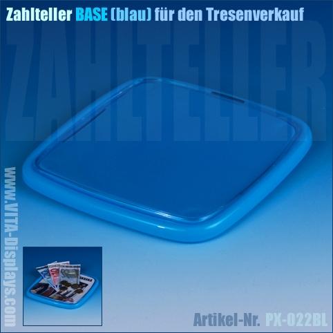 Zahlteller / Cash-Tray BASE / blau